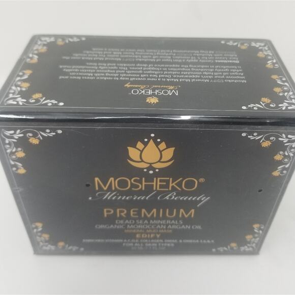 Mosheko Premium Dead Sea Minerals Mud Mask Edify New in Package - Picture 5 of 7